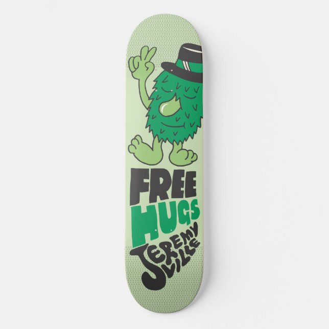 Free Hugs Skateboard Bräda 20 Cm (Framsida)
