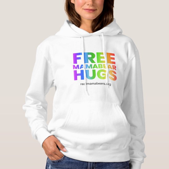Free Hugs Sweatshirt T Shirt (Framsida)