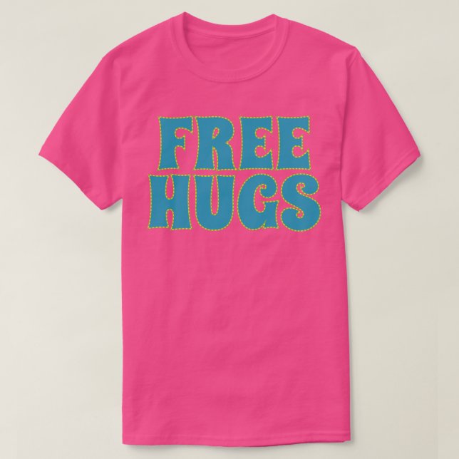 Free Hugs T Shirt (Design framsida)