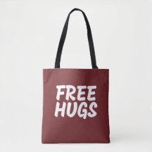 Free Hugs Tote bags