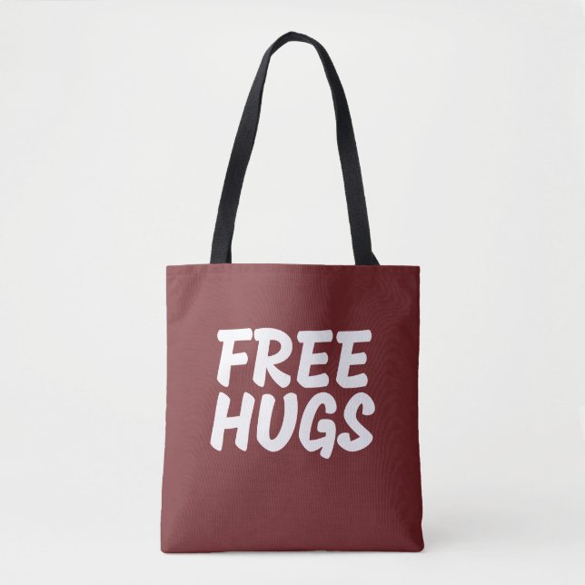 Free Hugs Tote bags Tygkasse (Framsida)