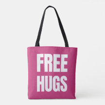 Free Hugs Tote bags