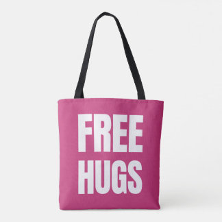 Free Hugs Tote bags Tygkasse