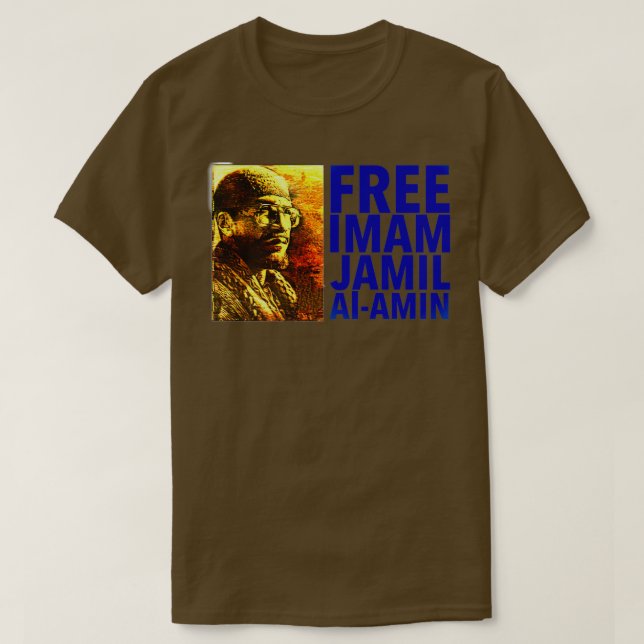 Free Imam Jamil AlAmin T Shirt (Design framsida)