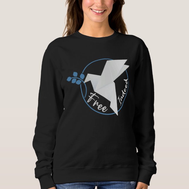 Free Indeed Bird Origami Of Paper Folding Origami T Shirt (Framsida)