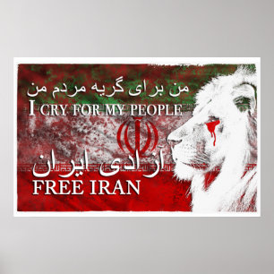 FREE IRAN POSTER