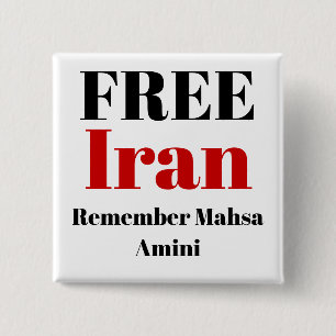 FREE IRAN RELEMember Mahsa Amini Knapp