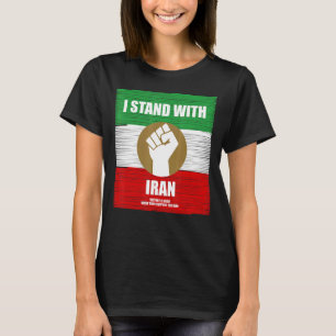 FREE IRAN SOLIDARITY MERCH Iran Teheran T Shirt