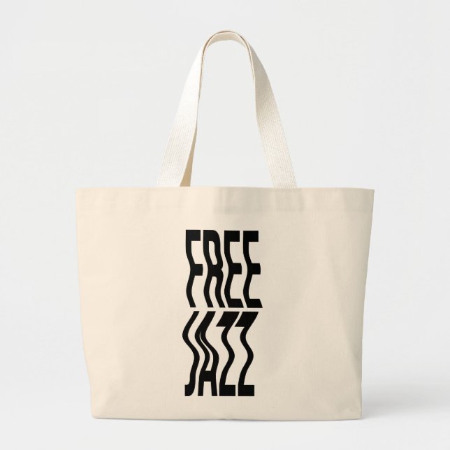 Free Jazz typography bold logo  Jumbo Tygkasse (Framsidan)