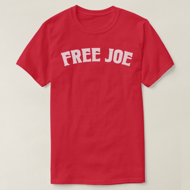Free Joe Exotic Fläkt Design T Shirt (Design framsida)