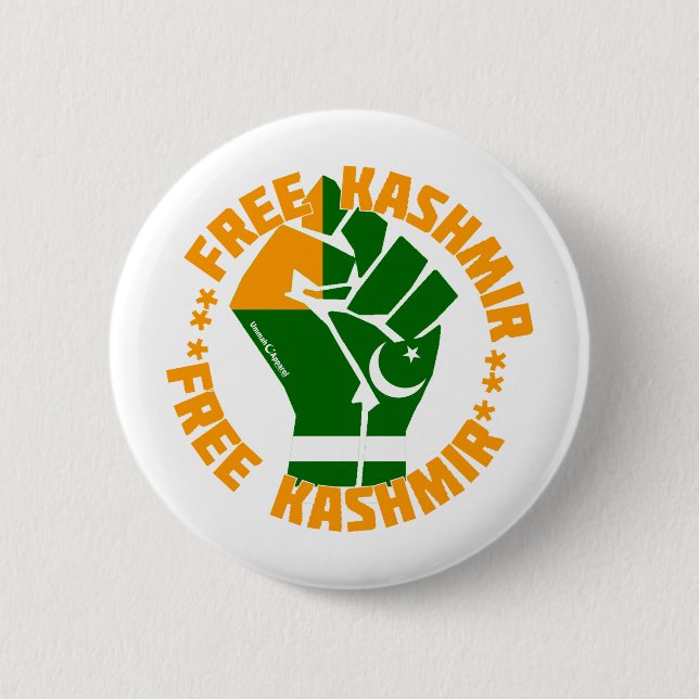 Free Kashmir Knapp (Framsida)