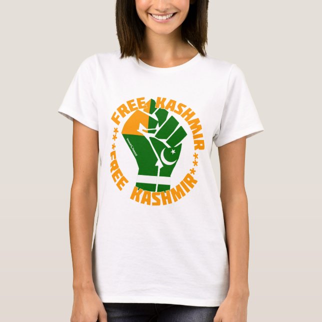Free Kashmir T-shirt (Framsida)