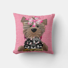 Free Kittens American MoJo Pillow Kudde