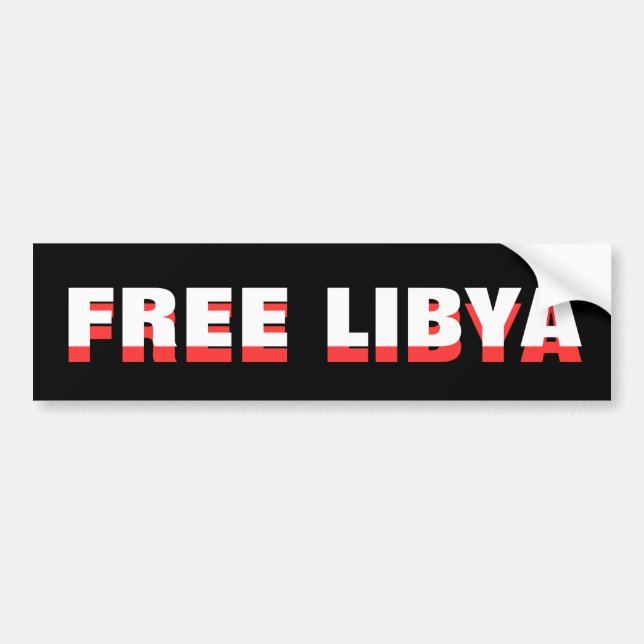 FREE LIBYA BILDEKAL (Framsidan)