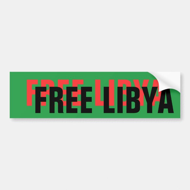 FREE LIBYA BILDEKAL (Framsidan)