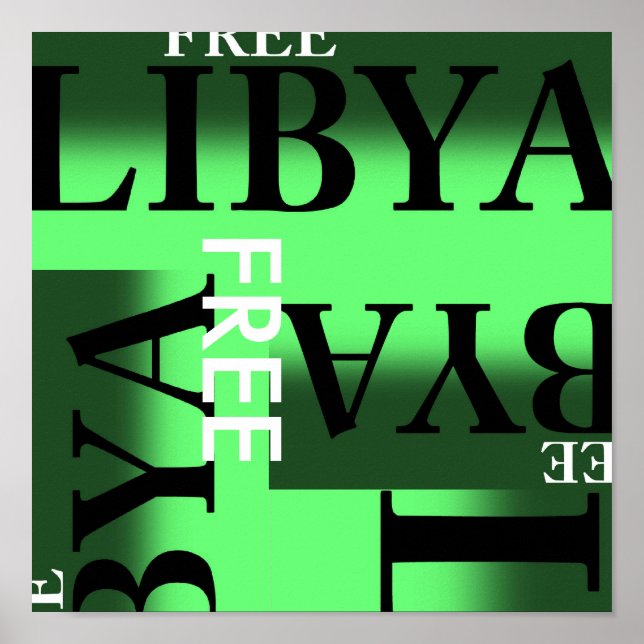 FREE LIBYA POSTER (Framsidan)