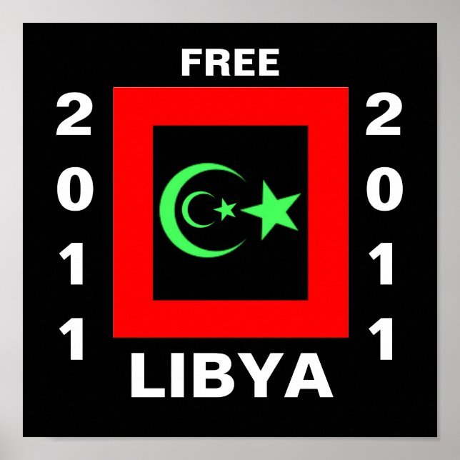 FREE LIBYA POSTER (Framsidan)