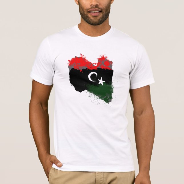 Free Libya T-shirt (Framsida)
