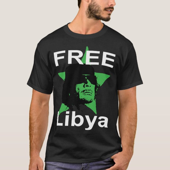 Free Libya T Shirt (Framsida)