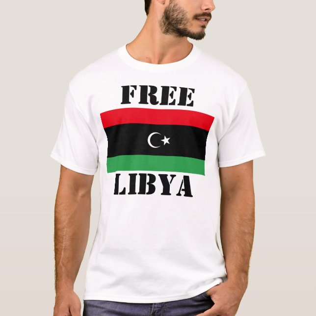 FREE LIBYA T-SHIRT (Framsida)