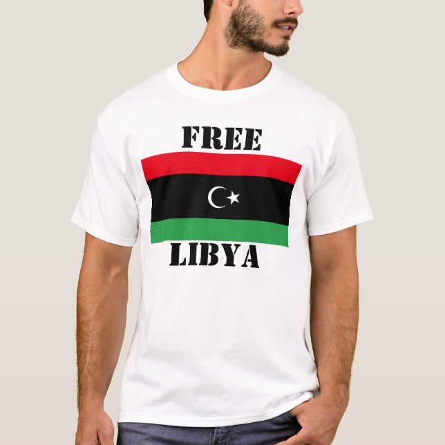FREE LIBYA TEE SHIRT (Framsida)