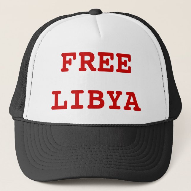 FREE LIBYA TRUCKERKEPS (Framsida)
