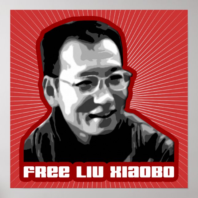 Free Liu Xiaobo Poster (Framsidan)