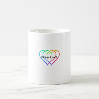 Free Love Classic Mug, 11 oz Kaffemugg