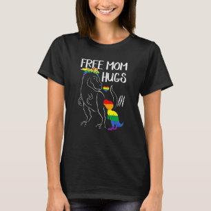 Free Mamma Hugs Dinosaur Rex Mamma Lgbt Lesbisk Ga T Shirt