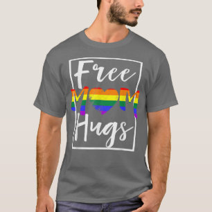 Free Mamma Hugs, Free Mamma Hugs Rainbow Gay pride T Shirt