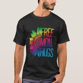 Free Mamma Hugs - HBT Rainbow. Solros T Shirt