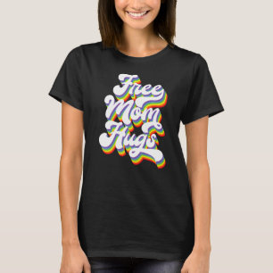 Free Mamma Hugs Pride Lgbtq Ally Gay pride Parad R T Shirt