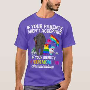 Free Mamma Hugs Proud Mamma Bear LGBT Gay pride HB T Shirt