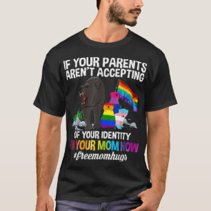 Free Mamma Hugs Proud Mamma Bear LGBT Gay pride HB T Shirt