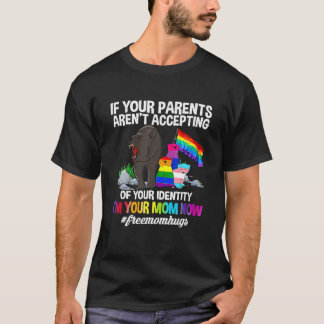 Free Mamma Hugs Proud Mamma Bear LGBT Gay pride HB T Shirt