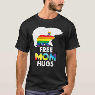 Free Mamma Hugs Rainbow Bear Lgbt Pride Gay Lesbis T Shirt