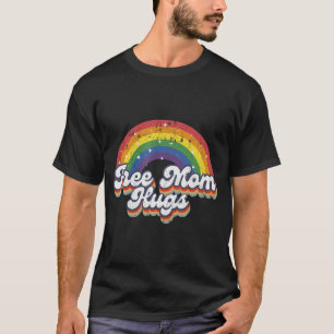 Free Mamma Hugs Rainbow Heart Lgbt Flagga Lgbt Pri T Shirt