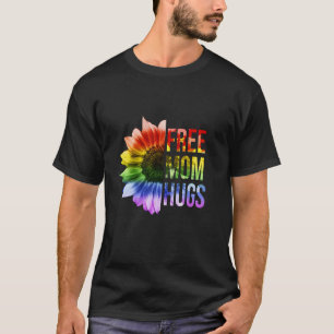 Free Mamma Hugs Shirt LGBT Rainbow Sunsun T Shirt