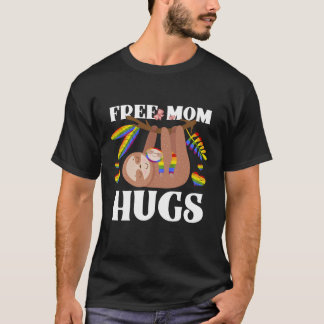 Free Mamma Hugs Shirt, Lundny Otter, HBT Rainbow T Shirt