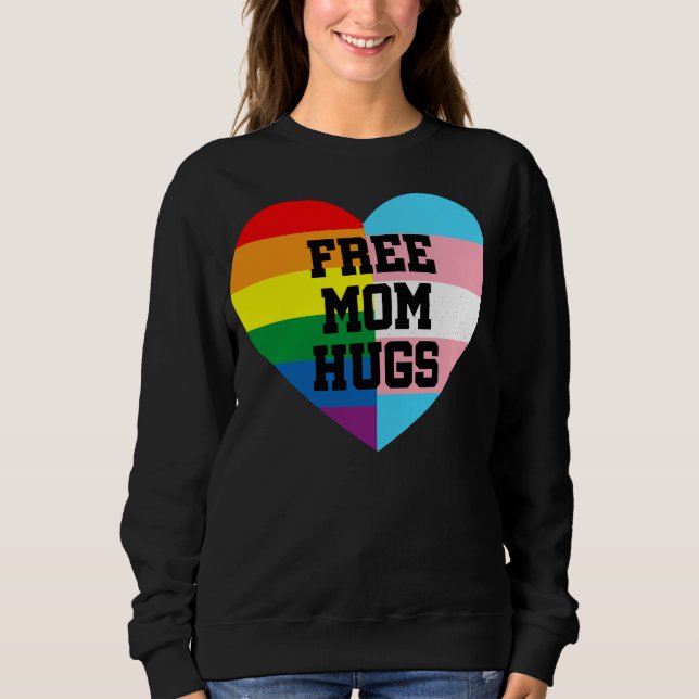 Free Mamma Hugs Shirt, Mamma Hugs Shirt, Proud Mam T Shirt (Framsida)