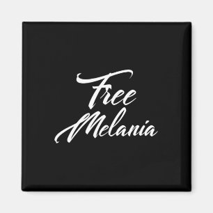 Free Melania Policy Slogan Magnet