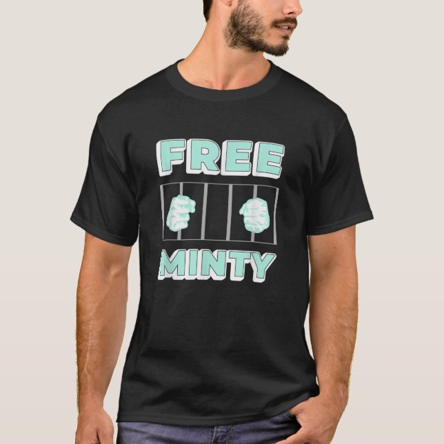 Free Minty Charlotte Soccer FC  T Shirt (Framsida)