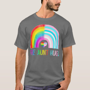 Free Moster Hugs Gay pride HGBTQ HBT Rainbow Mor T Shirt