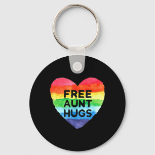 Free Moster Hugs HBT Flagga Pride Awareness Month Nyckelring