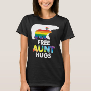Free Moster Hugs Rainbow Bear Lgbt Pride Gay Lesbi T Shirt