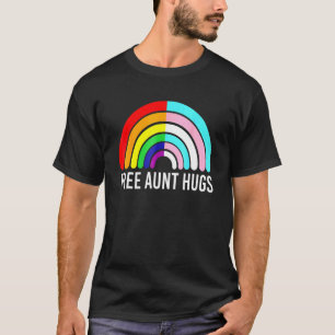 Free Moster Hugs Rainbow Transgender Flagga Lgbtq  T Shirt
