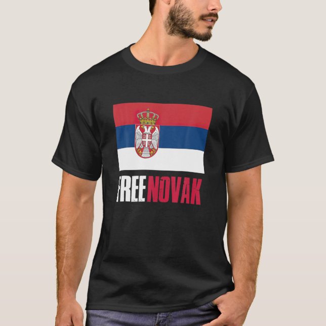 Free Novak T Shirt (Framsida)