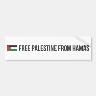Free Palestine from Hamas Bildekal