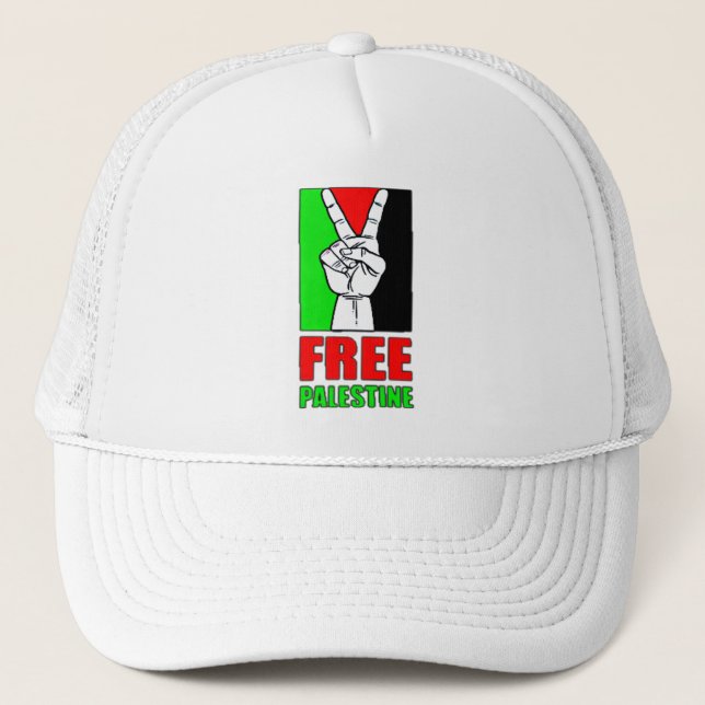 Free Palestine Hat Keps (Framsida)