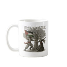 Free Palestine Mug – Roots of Resistance